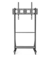 Supporto da Pavimento TV LCD/LED 55-100'' Altezza Regolabile con Mensola