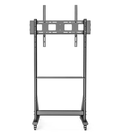 Supporto da Pavimento TV LCD/LED 55-100'' Altezza Regolabile con Mensola