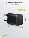Alimentatore Caricatore Rapido USB-C&trade PD GaN Nano 20W 3A Nero