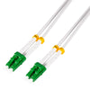 Cavo Fibra Ottica Armato Acciaio OS2 LC/APC Duplex 9/125 3 metri
