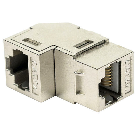 Accoppiatore RJ45 F/F 90&deg Cat.6A Schermato