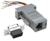 Adattatore Modulare DB 9p.F / RJ45 8 fili
