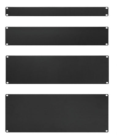 Pannello Cieco per Armadi Rack 19'' Nero 3 Unit&agrave