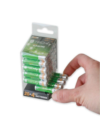 Multipack 24 Batterie High Power Mini Stilo AAA Alcaline LR03 1,5V