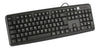Tastiera 105 tasti USB Standard, colore Nero