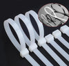 Fascette Fermacavi Autobloccanti 200x2,5mm in Nylon 100pz Bianco