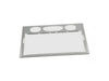 Supporto filtro alluminio 285x522x13mm cappa cucina Faber Roblin 133.0018.350