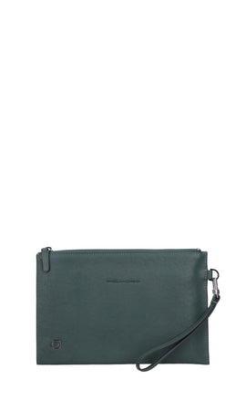 Piquadro Borse... Verde da uomo