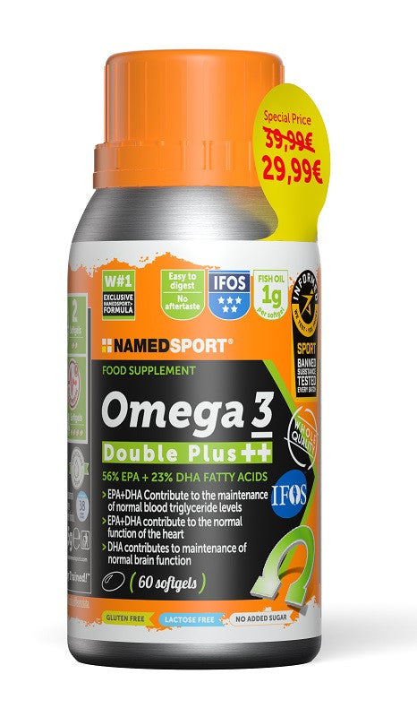Named sport omega 3 double plus 60 softgel