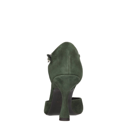 NCUB Scarpe con Tacco Verde da donna