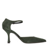 NCUB Scarpe con Tacco Verde da donna