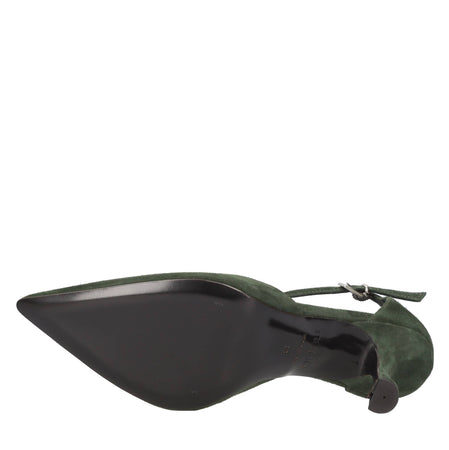 NCUB Scarpe con Tacco Verde da donna