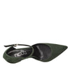 NCUB Scarpe con Tacco Verde da donna