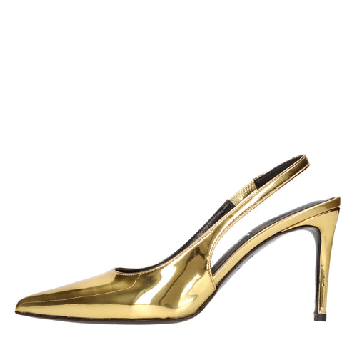 NCUB Scarpe con Tacco Oro da donna