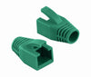 Copriconnettore per Plug RJ45 Cat.6 8mm Verde