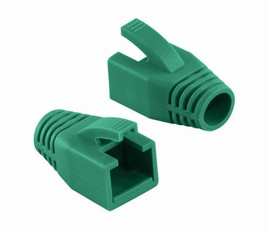 Copriconnettore per Plug RJ45 Cat.6 8mm Verde