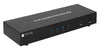 Switch KVM DisplayPort 1.2 e USB 2.0 4 porte con hub e audio