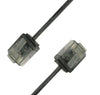 Cavo di rete Patch in Rame Ultra Slim Cat.6 Nero UTP 1,5 m