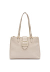 Frau bora tote in microfibra off white B976