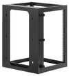 Armadio a Muro 19'' Open Frame 4 Montanti 15U