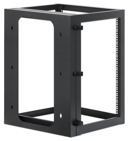 Armadio a Muro 19'' Open Frame 4 Montanti 15U