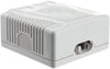 Presa a Muro con 2 Frutti RJ45 Cat.6 UTP Beige