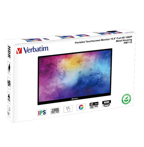 Monitor Portatile Touchscreen 15,6'' Full HD 1080p PMT-15