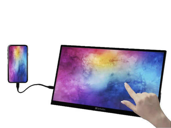 Monitor Portatile Touchscreen 15,6'' Full HD 1080p PMT-15