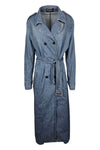 Atelier Cigala's Giacconi Denim chiaro da donna
