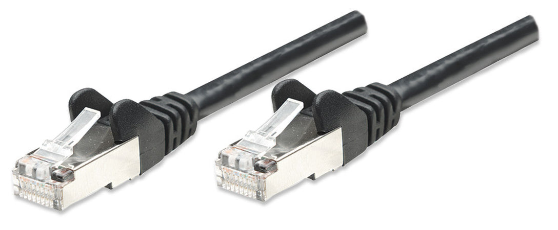 Cavo di rete Patch in Rame Schermato Cat. 5e Nero F/UTP 5 m