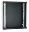 Armadio Rack 19'' Flat a muro p.15cm 12 unità sezione unica Grigio