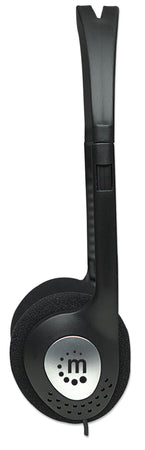 Cuffia Stereo con Auricolari Imbottiti