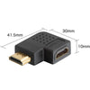 Adattatore HDMI Maschio / Femmina Angolato 270°