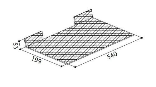 Filtro Metallico Antigrasso in Scatola per Cappe Modello 152 LG 112.0157.248