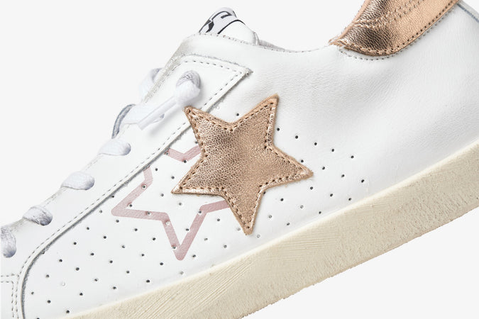 2Star sneakers donna Prime star bianco argento 2SD5105 091