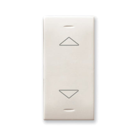 Domus S44 Commutatore 2 Pulsanti 1P 10AX 250V Bianco Lucido