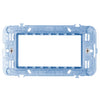 Supporto con Viti S44 per Scatole Rettangolari 4 Moduli