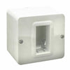 Contenitore Autoportante Minicanali IP40 S44 1 Modulo Bianco