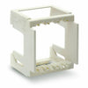 Supporto 2 Moduli S44 per Guida EN50022 Larghezza Pari a 3 Moduli DIN