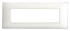 Placca Serie YOUNG 44 per Scatola Rettangolare 7 Moduli Bianco
