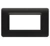 Placca Tecnopolimero S44 4 Moduli Grigio