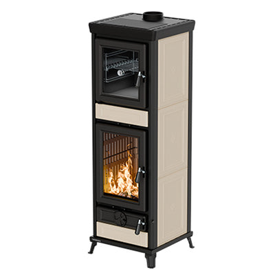 Thermorossi Termostufa a Legna Anna Evo5 Maiolica 13,8 kW