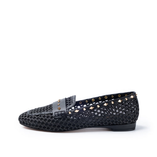 Emauelle Vee mocassini donna Glenda black 219 11