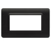 Placca Tecnopolimero S44 4 Moduli Grigio