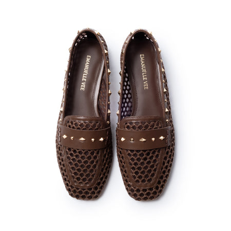 Emauelle Vee mocassini donna Glenda dark brown 219 11