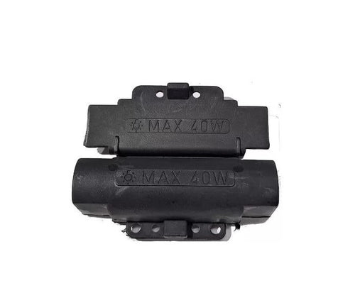 Supporto portalampade 2L nero Faber 133.0018.666
