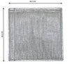 Filtro metallico 28,5 X 29,5cm Faber 133.0065.229