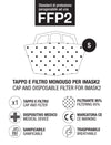 Imask filtri respiratori kit 1 pezzo s kids