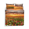 lenzuola fantasia copriletto Flowering Fields ! Caleffi in Cotone matrimoniale