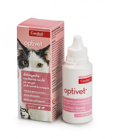 Optivet detergente contorno occhi cani gatti